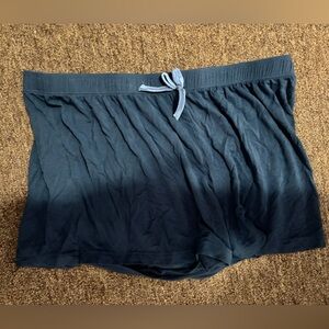 Dark Blue Drawstring Shorts